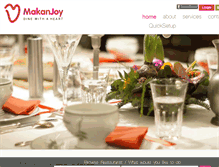 Tablet Screenshot of makanjoy.com